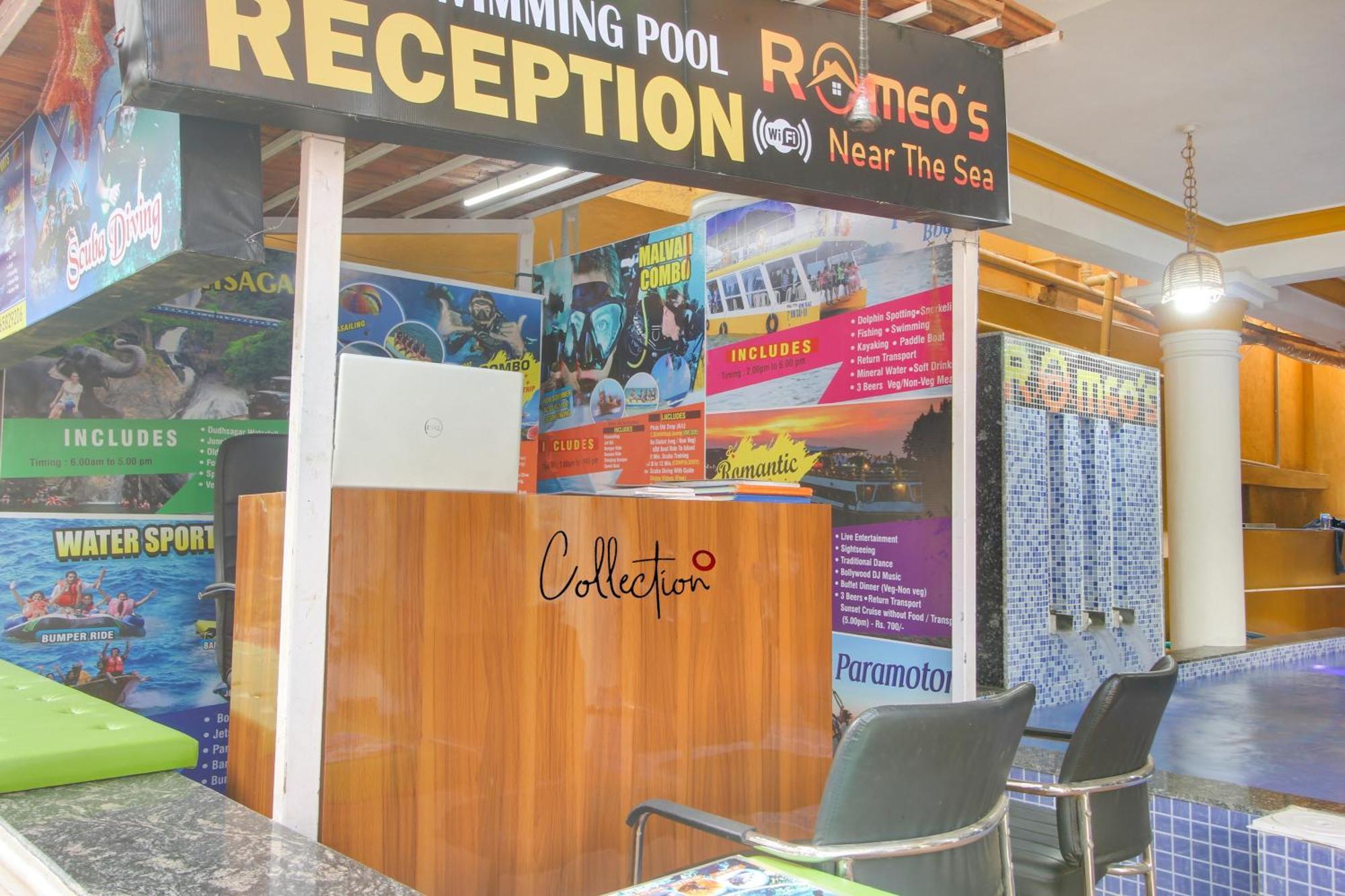 Collection O Romeos Place Baga Beach Hotel Calangute Exterior foto